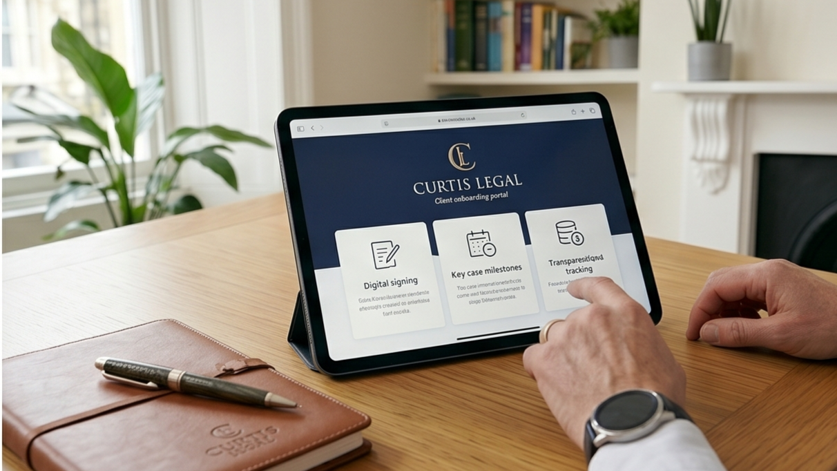 Curtis Legal solicitors at work