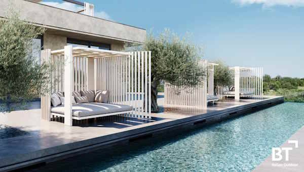 Balinese pergola