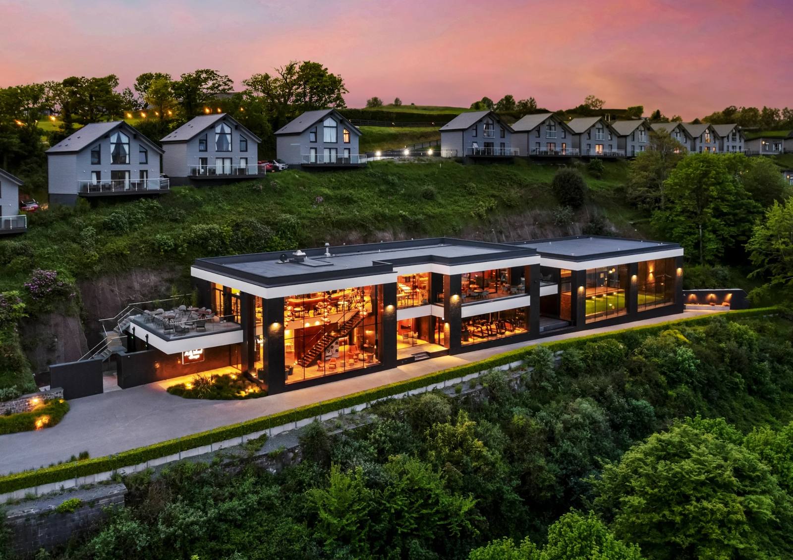 Luxury lodge at an award-winning UK resort