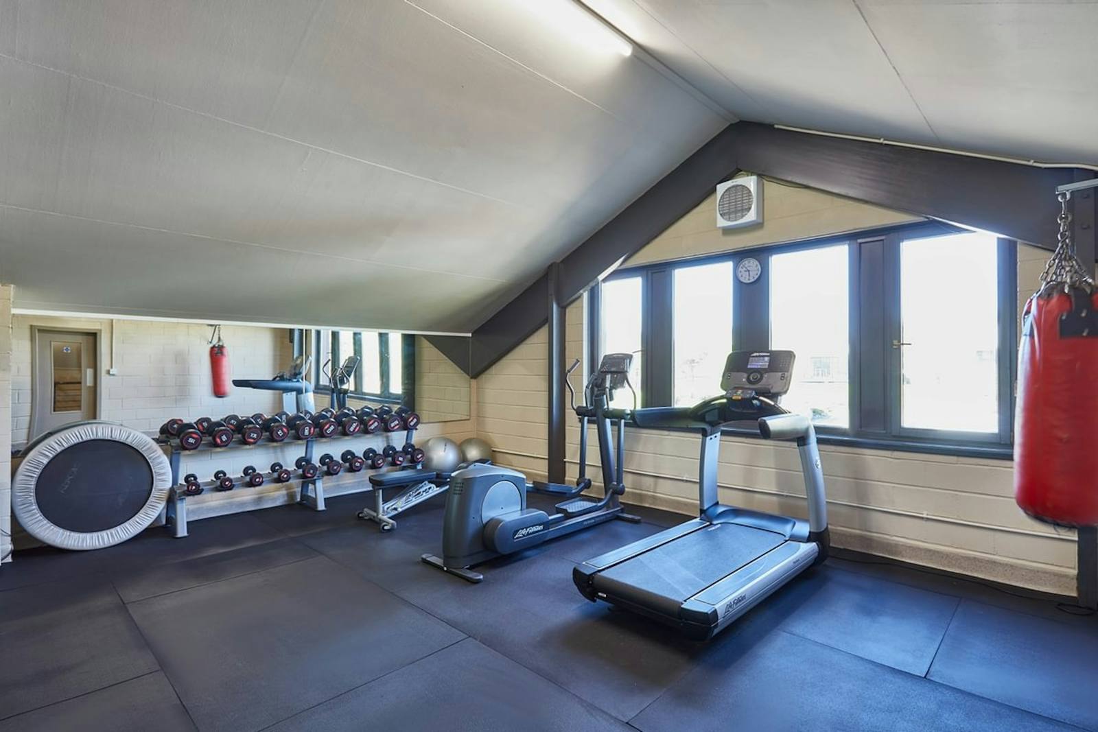 The gym at Brunston Country Retreat