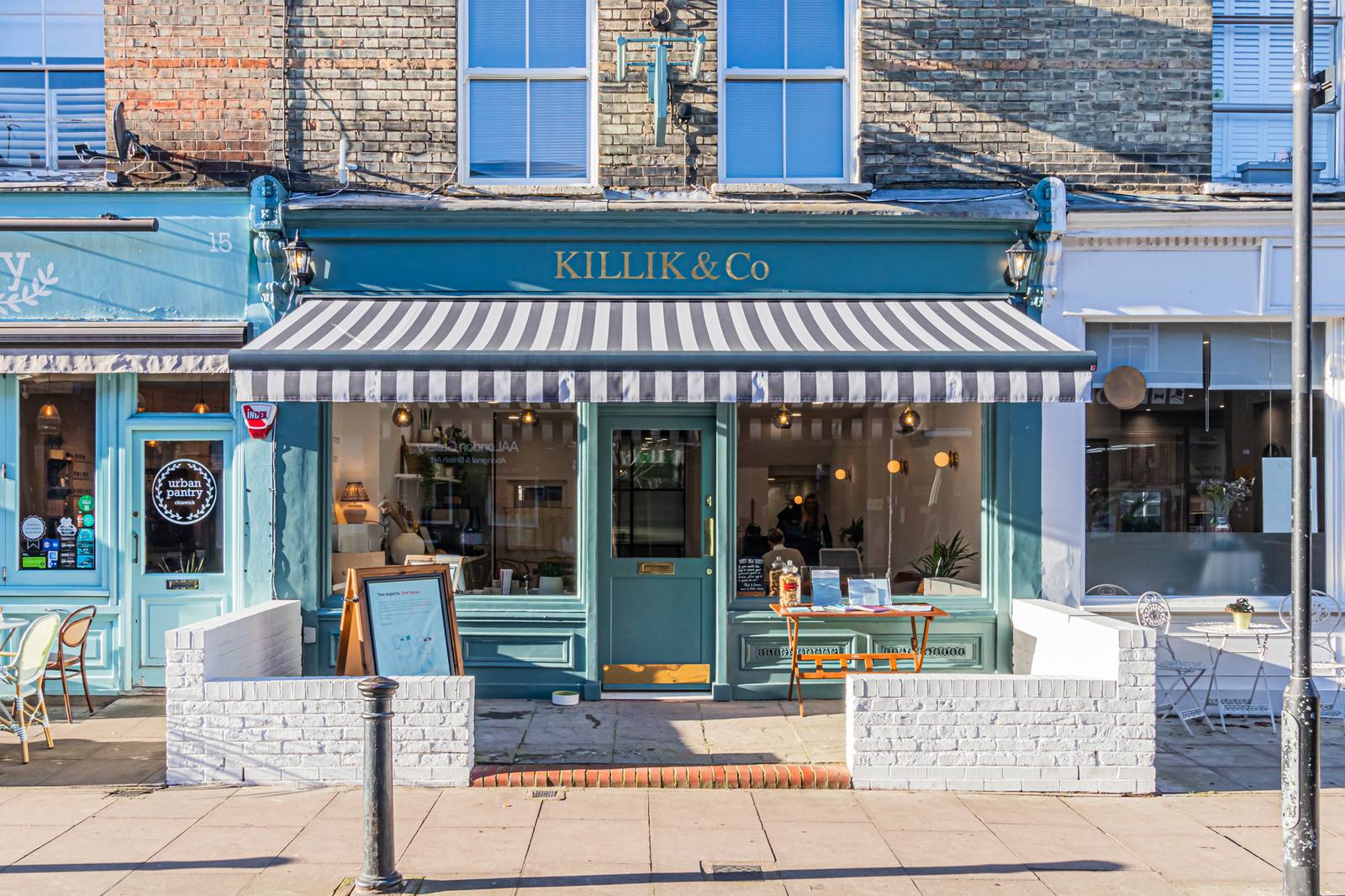 Killik & Co office reception in Chiswick